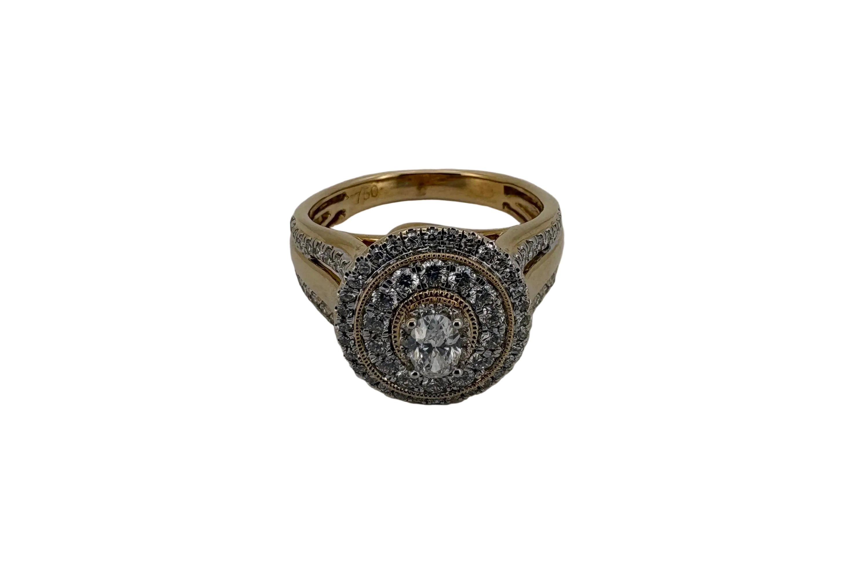 Bague Or 18K et Diamants