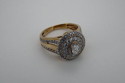 Bague Or 18K et Diamants
