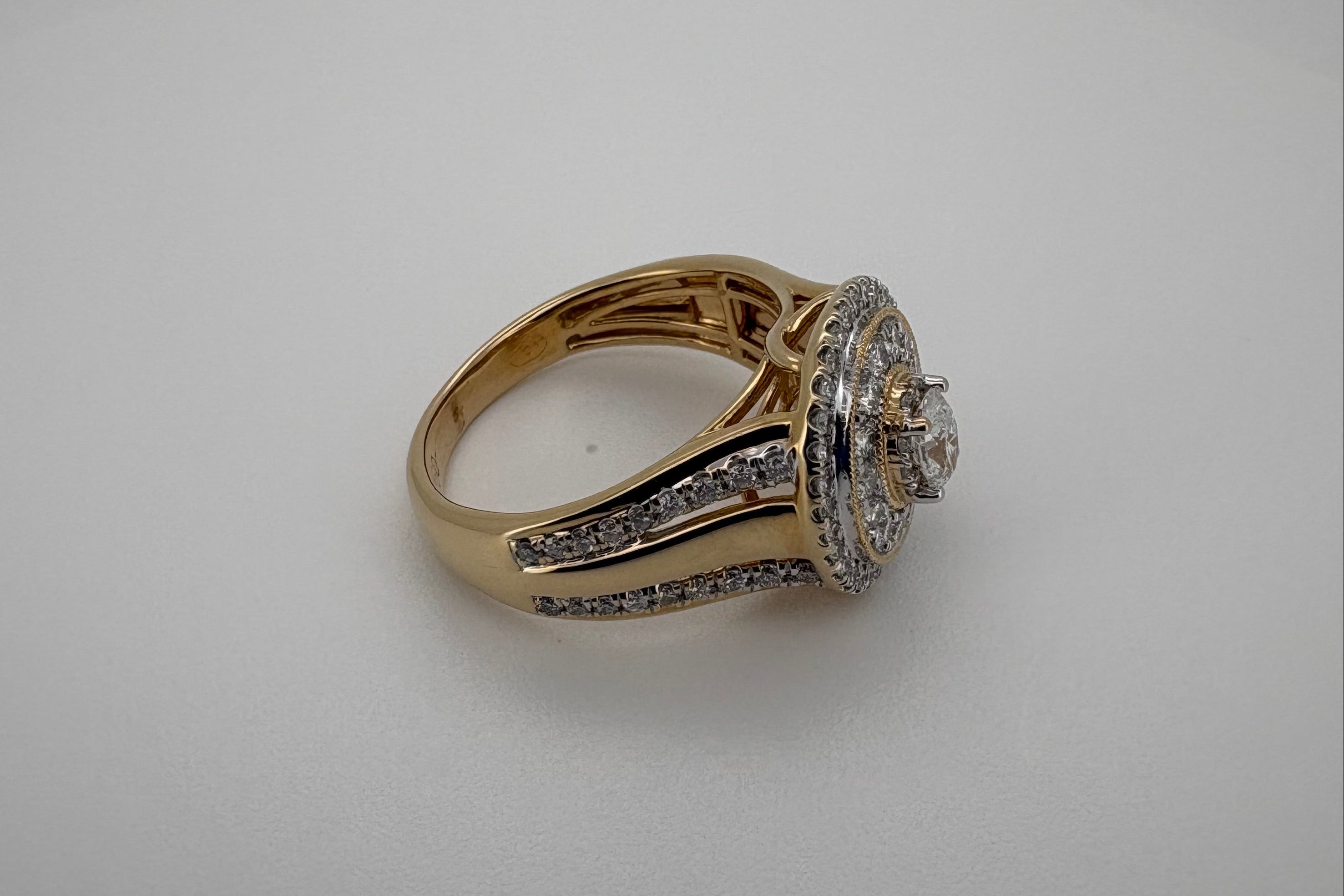 Bague Or 18K et Diamants