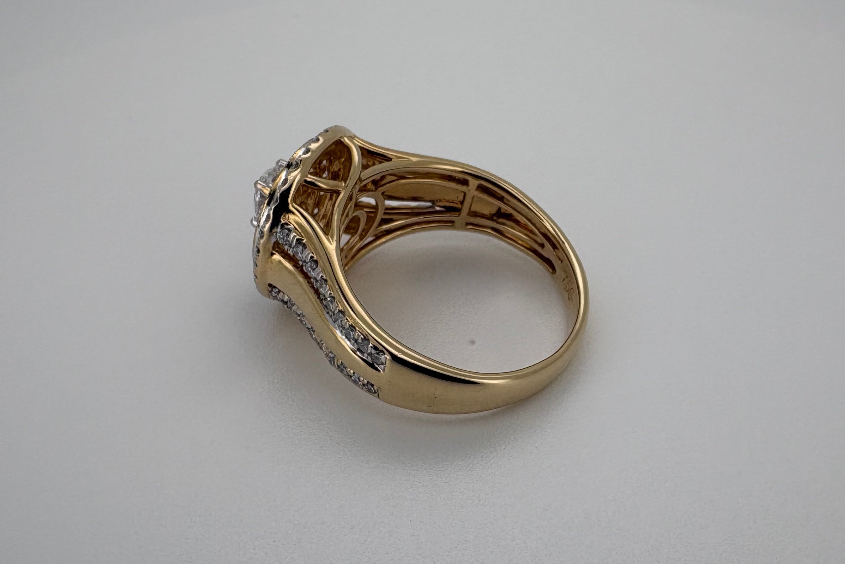 Bague Or 18K et Diamants