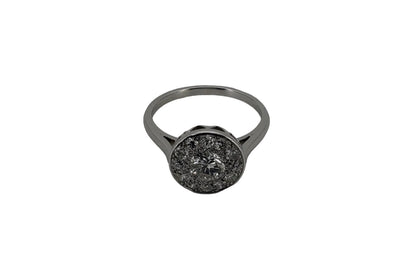 Bague Platine Art-Déco Diamants