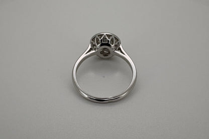 Bague Platine Art-Déco Diamants