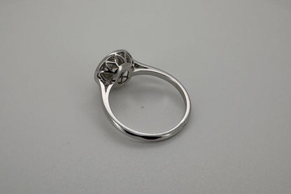 Bague Platine Art-Déco Diamants