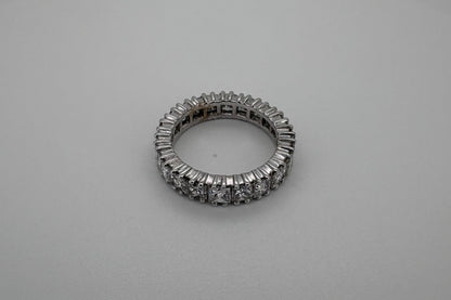 Alliance Américaine Or blanc 18K et Diamants